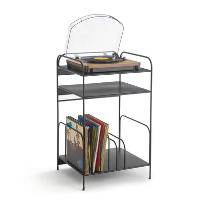 Mueble para vinilos 52 METAL BLACK