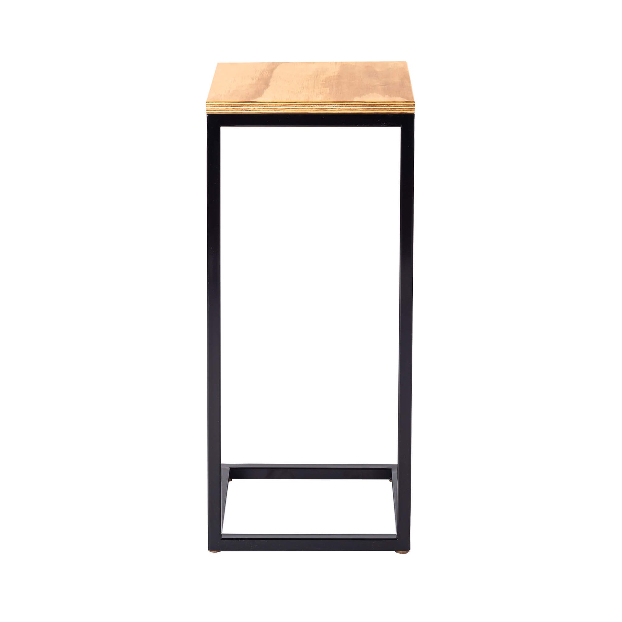 Mueble mesa auxiliar con diseño industrial