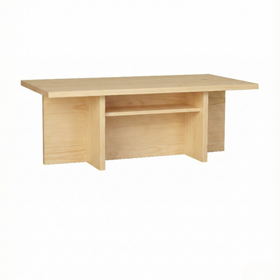 Mesa de Centro Doble Cara SEMPLICE con Repisa — Kallfu.cl