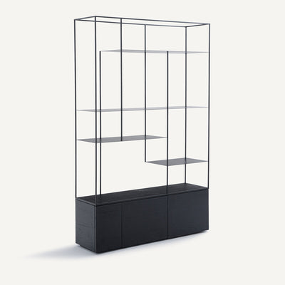 Estantería Kanato Cubo Abedul Black