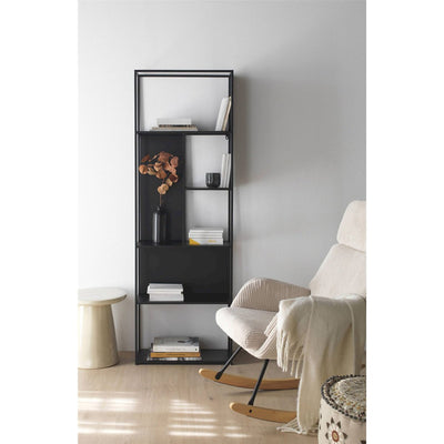 Estantería de metal black industrial ALVIK
