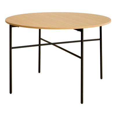 Mesa de Comedor Circular TUBULAIRE | MIMA Negro