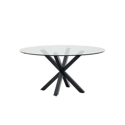 Mesa de comedor Circulaire | GLASS METAL