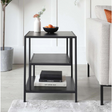 Mesa lateral Séparé METAL BLACK — Kallfu.cl