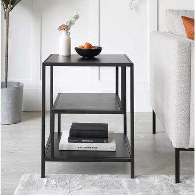 Mesa lateral Séparé | METAL BLACK