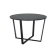 Mesa de comedor redonda 110 ABEDUL BLACK — Kallfu.cl