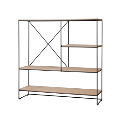 Estanteria Equis Dual VARA | MIMA NEGRO