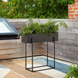 Plant Station Rectangular Alto Metal — Kallfu.cl