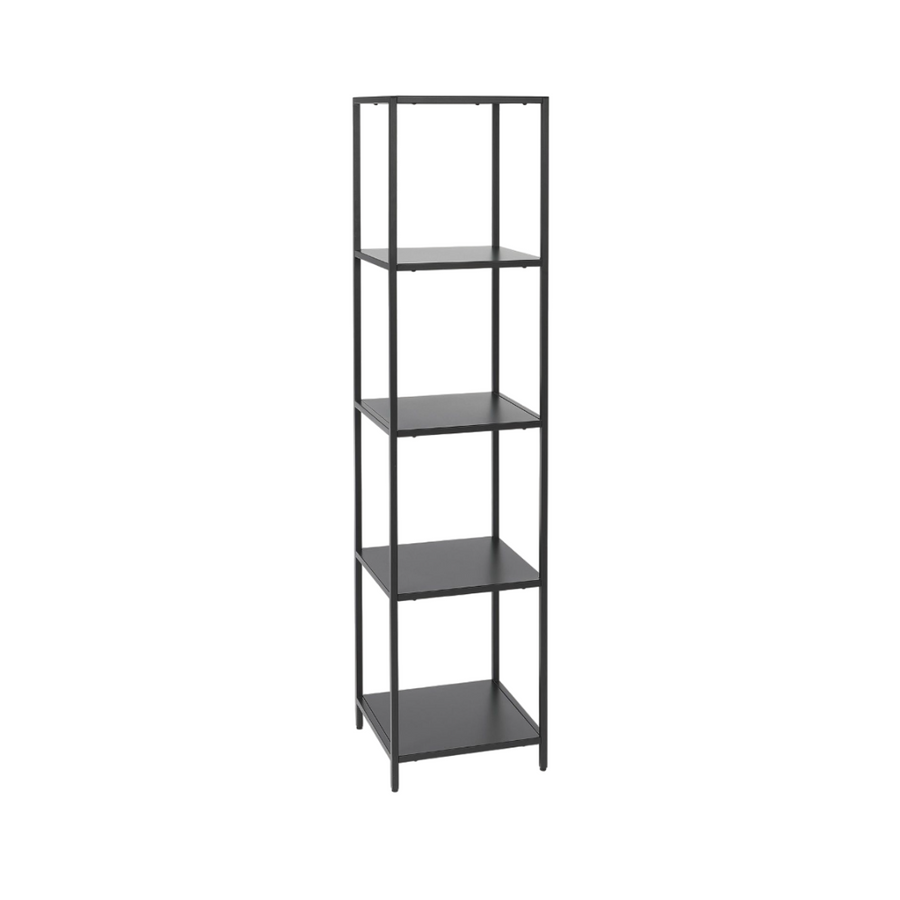 Estantería Pilar 4 niveles METAL BLACK — Kallfu.cl