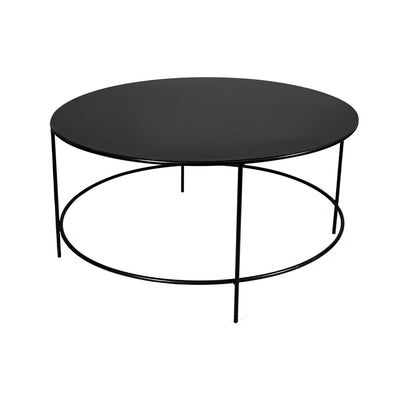 Mesa de centro 80  METAL BLACK