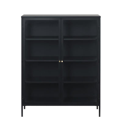 VITRINA 100 LUXE METAL BLACK