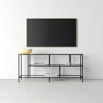 Rack Tv Lett 160 Repisas Glass | Metal