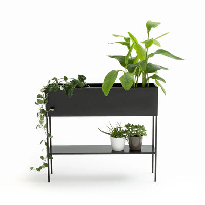 Arrimo Macetero 90 Metal Black