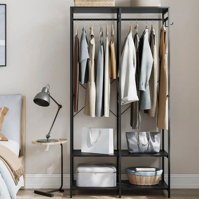 Perchero Doble X Abedul BLACK — Kallfu.cl