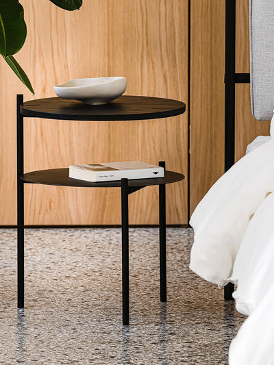 Velador Circolare | METAL BLACK