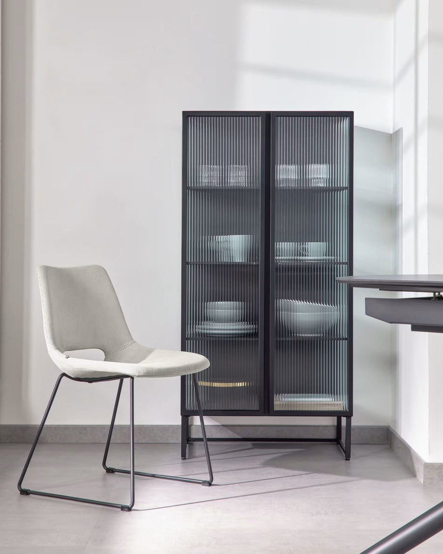 Vitrina Scanalato GLASS METAL — Kallfu.cl