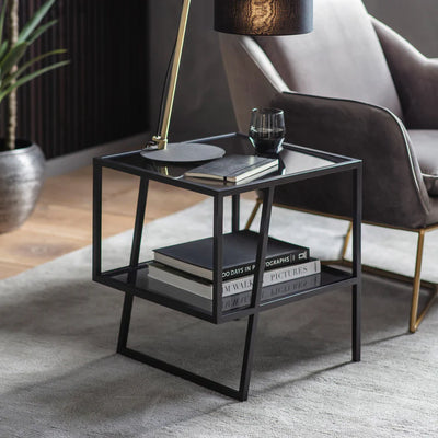 Mesa Lateral 45 | METAL GLASS
