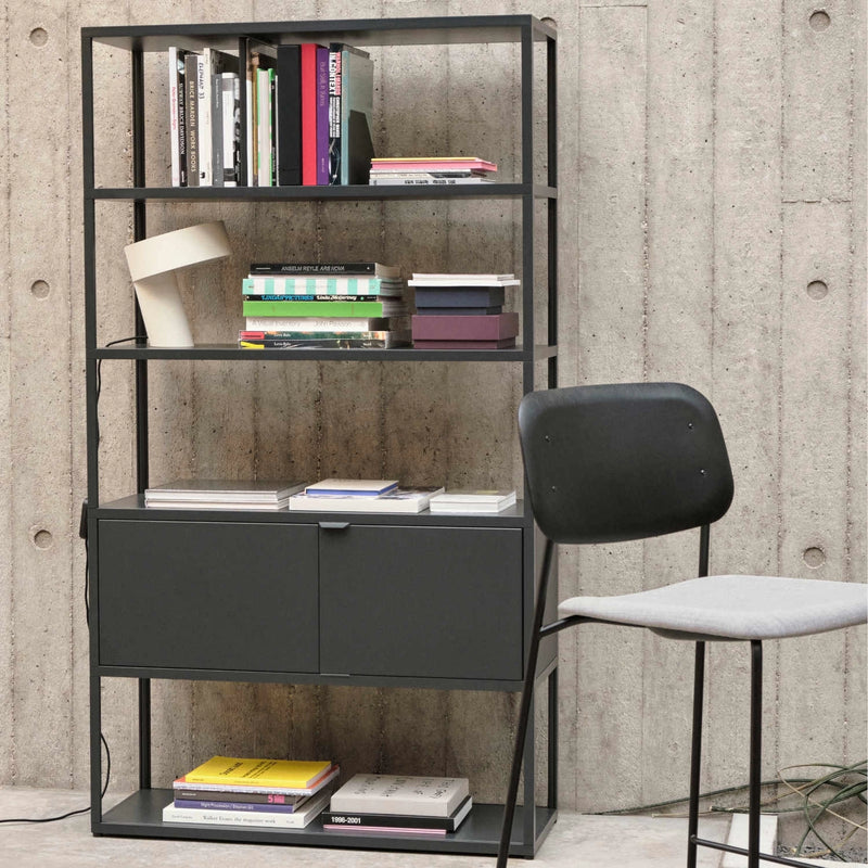 Estantería organizadora 180 Metal Black