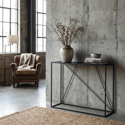 Arrimo macizo 100 Vara Metal BLACK