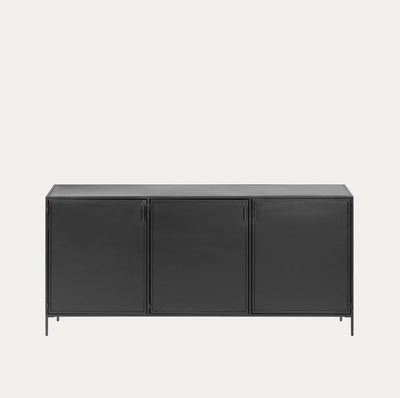 Buffet tres puertas | METAL BLACK