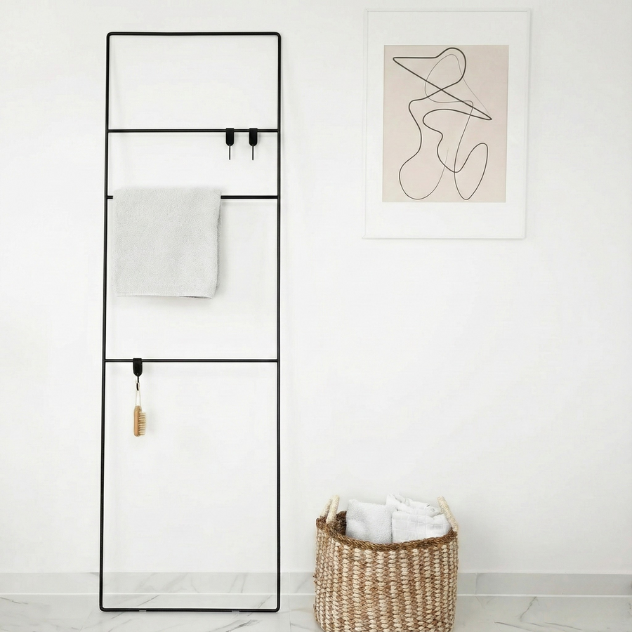 Colgador de toalla escalera vara 180 METAL — Kallfu.cl