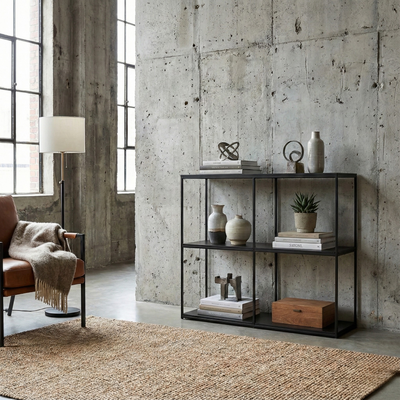 Arrimo cuadrada METAL Black — Kallfu.cl