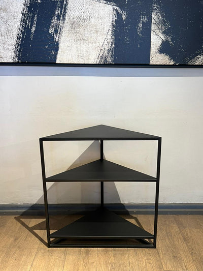 Estantería esquinera 70 METAL BLACK | OUTLET