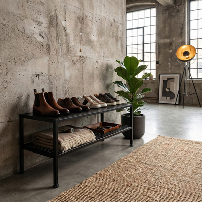 Banca Zapatera Metal — Kallfu.cl