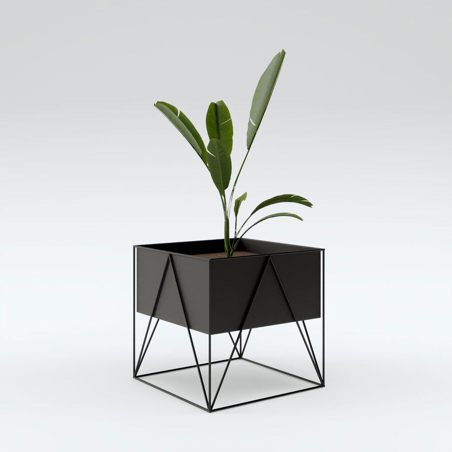 Plant Station Cubo METAL — Kallfu.cl