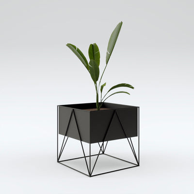 Plant Station Cubo | METAL BLACK