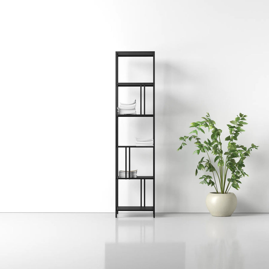 ESTANTERÍA COLUMNA 45 METAL BLACK — Kallfu.cl