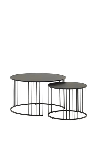 Mesa de centro Nido Vara | METAL BLACK