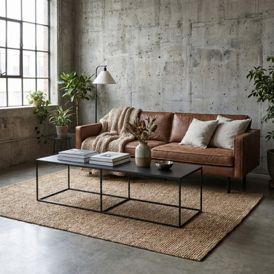 Mesa Larga 140 metal black — Kallfu.cl