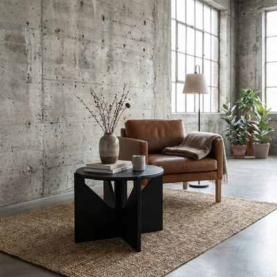 Mesa de Centro Simplic Abedul BLACK — Kallfu.cl