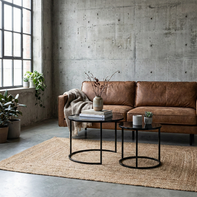 Mesa De Centro NIDO | METAL BLACK