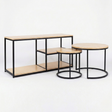 COMBO: RACK TV + MESA DE CENTRO NIDO — Kallfu.cl