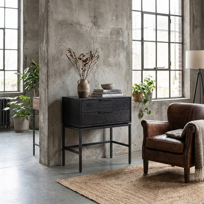 Velador 55 LUXE Abedul BLACK — Kallfu.cl