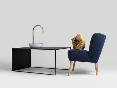 Mesa de centro 2 paredes Metal