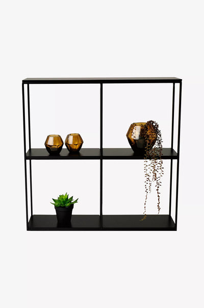 Estantería cuadrada METAL Black