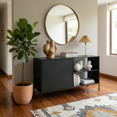 Gabinete Buffet una puerta METAL— Kallfu.cl