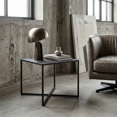 Mesa Lateral CUBO X Metal — Kallfu.cl