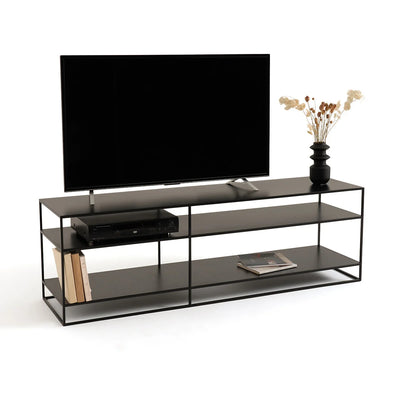 Rack TV 160 METAL BLACK