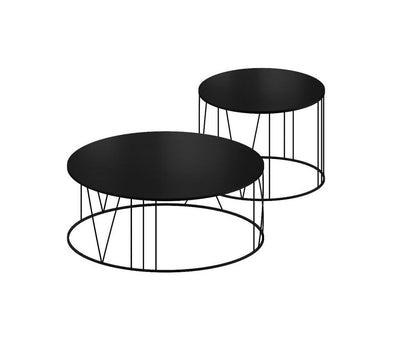 Set de Mesas de centro Roma | METAL BLACK