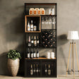 Estantería Para Vinos 80 MIMA Negro