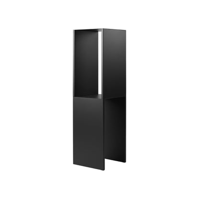 Plinto & Mesa Lateral Monolito Metal Black