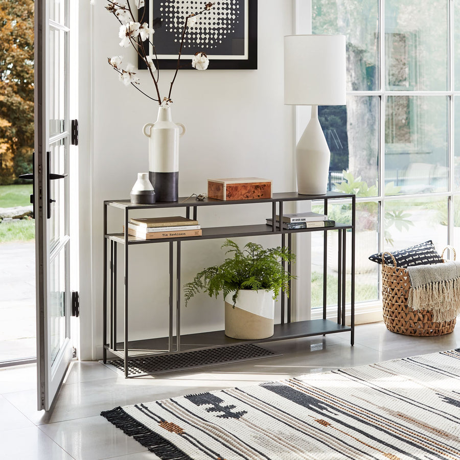 Arrimo Organizador 120 ROMANI Metal Black — KALLFU.CL