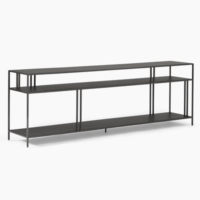 Rack TV & Arrimo organizador 60 Metal Black