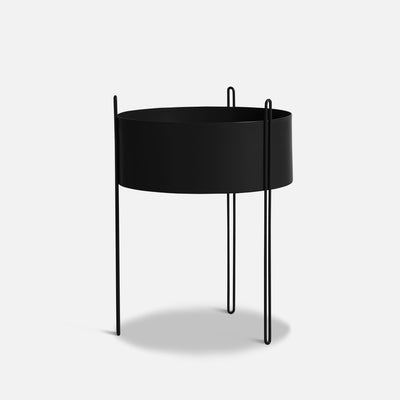 Plant Station ALTO 40 Circular | Metal Black