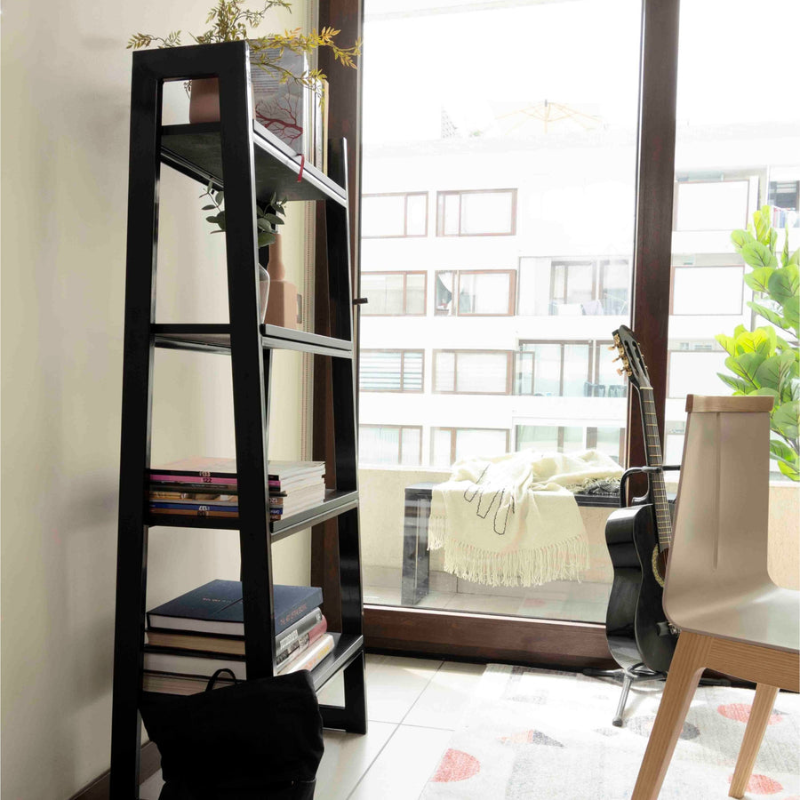 Librero Escalera BLACK — Kallfu.cl