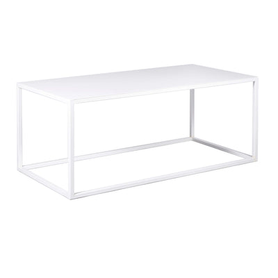 Mesa de Centro Rectangular METAL WHITE